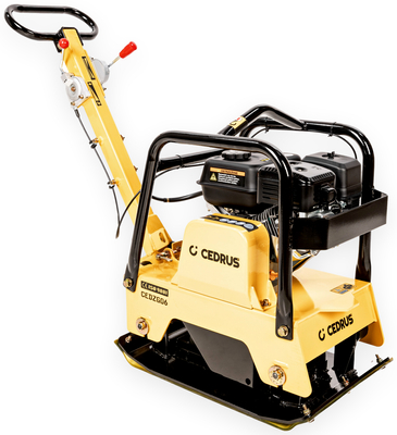 CEDRUS ZG06 SOIL COMPACTOR REVERSIBLE PLATE COMPACTOR FRONT/REAR 122 KG /6.5KM + TRANSPORT WHEELS + MAT ZG 06 - AUTHORIZED CEDRUS DEALER