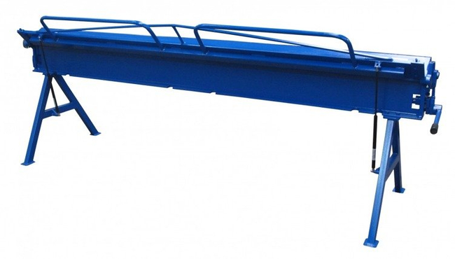 ZAGINARKA GIĘTARKA KRAWĘDZIARKA DEKARSKA DO BLACHY Z CIĘCIEM MAAD ZG-3000 /0.7mm