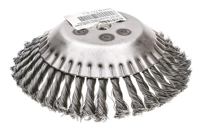 Kartáč na čištění dlažebních kostek 200x0,50x20mm pletený drát ACC0184