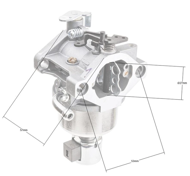 Gaźnik B&S Nikki Mod. 31 OHV CZĘŚĆ ORYGINALNA 594593