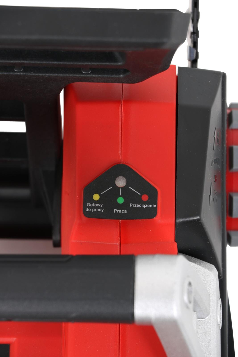 FAWORYT GTP2500QT widok tylnej części pilarki