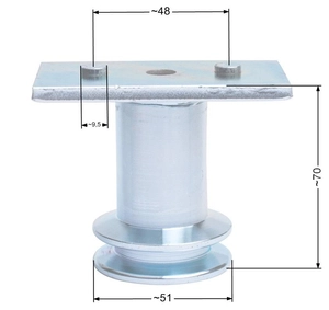 Adapter kosiarki Partner 553 Jet55S KN14