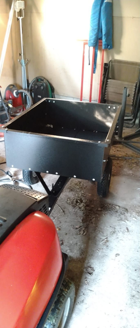 OLEO-MAC SP22101 PRZYCZEPA PRZYCZEPKA OGRODOWA WOZIDŁO WÓZEK OGRODOWY DO TRAKTORKA 180kG OO-OTHSP22101 - OFICJALNY DYSTRYBUTOR -AUTORYZOWANY DEALER OLEO-MAC