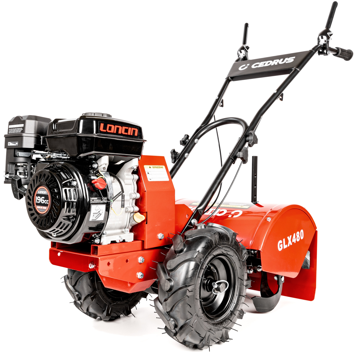 Glebogryzarka z napędem Cedrus GLX480 6,5KM silnik Loncin