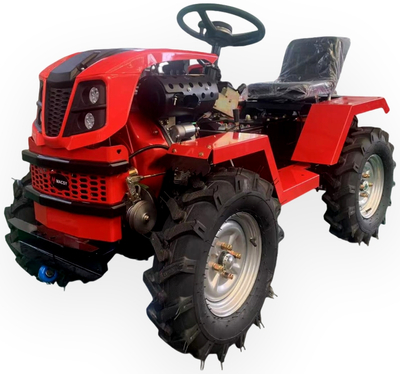 MASTERCUT FARMIX MC1800G TRAKTOR TRAKTOREK MINI ROLNICZY SPALINOWY MASTERCUT FARMIX 1800 BENZYNA 18KM 4x4 MC1800