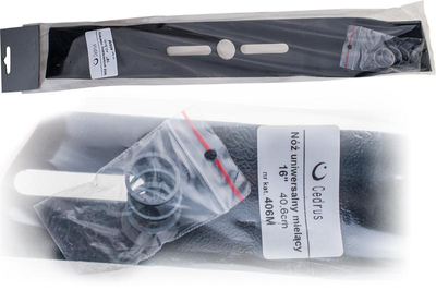 Nóż kosiarki uniwersalny 40.6cm mielący 16cal L-406M