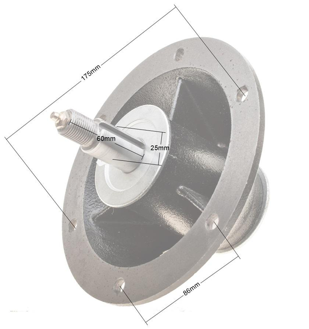 Adaptér pro sekačky Ferris kpl. IS2100 IS2600 F160Z F210Z ORIGINÁLNÍ DÍL 5100993
