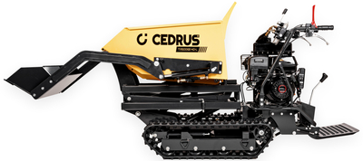 CEDRUS TR500GE-HD-L Transporter Spalinowy Gąsienicowy z Ładowaczem i Górnym Wysypem CEDTR500GE-HD-L