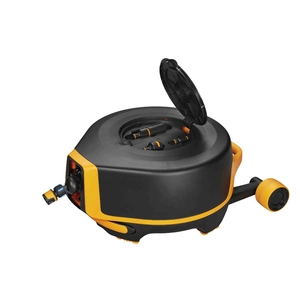 Automatyczny bęben z wężem ogrodowym XL na kółkach FISKARS 1025933 27m 360°