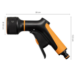 Fiskars Comfort 1065483 pistolet zraszający 3‑funkcyjny do węża ogrodowego