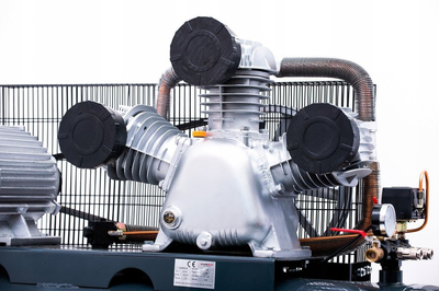 SPRĘŻARKA POWIETRZA JAGER GERMAN 300L 5.5kW 1250L/Min 400V SPRĘŻARKA POWIETRZA TŁOKOWA KOMPRESOR TŁOKOWY OLEJOWY Mocna Rzecz