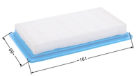 B&S 4 HP VANGUARD horizontal OHV air filter 8R02-19