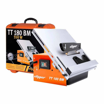 NORTON CLIPPER TT180 BM STONEWARE CERAMIC TILE CUTTING SAW CONSTRUCTION TILE SAW + CARRYING CASE OFFICIAL DISTRIBUTOR - AUTHORIZED NORTON CLIPPER DEALER