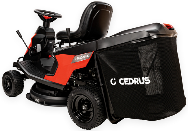 TRAKTOREK CEDRUS C-TRAC 65HC TRAKTOREK OGRODOWY RIDER TRAKTOR KOSIARKA SAMOJEZDNA SPALINOWA DO TRAWY HYDROSTAT LONCIN LC1P75F 7 KM 65 CM - OFICJALNY DYSTRYBUTOR - AUTORYZOWANY DEALER CEDRUS