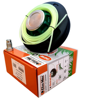 OLEO-MAC LOAD&GO 130mm x 3mm EXTRALIFE M10x1.25 LHF BLADING HEAD s kovovým knoflíkem EFCO 63129015 - OFICIÁLNÍ DISTRIBUTOR - AUTORIZOVANÝ PRODEJCE OLEO MAC