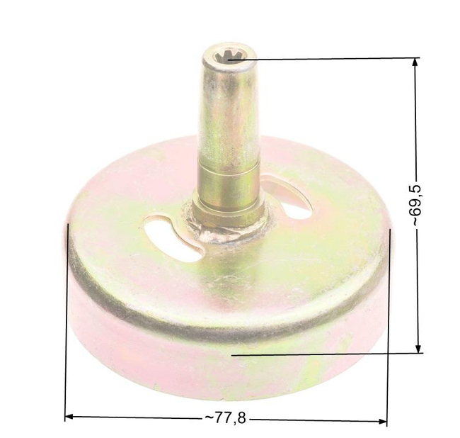 NAC clutch drum 7 cutters market mower NZ45