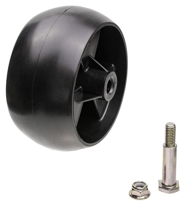Mower unit guide wheel + bolt and nut