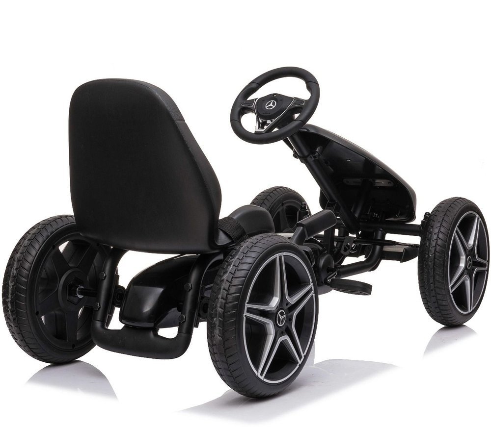HECHT MERCEDES BENZ PEDAL GO KART BLACK GOKART JEŻDZIK ZABAWKA SAMOCHÓD