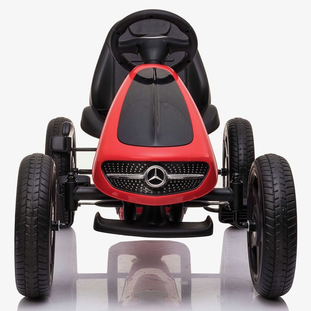 HECHT MERCEDES BENZ PEDAL GO KART RED GOKART JEŻDZIK ZABAWKA SAMOCHÓD