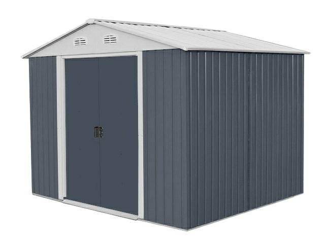 HECHT 12x10 PLUS  DOMEK NARZEDZIOWY BLASZANY OGRODOWY NA NARZĘDZIA GARAŻ SZOPA WIATA MEBLE OGRODOWE 367 x 301 cm - EWIMAX OFICJALNY DYSTRYBUTOR - AUTORYZOWANY DEALER HECHT