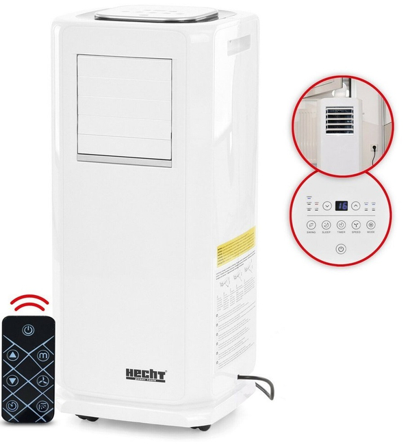 HECHT 3907 KLIMATYZATOR PRZENOŚNY KLIMATYZACJA KLIMATYZER KLIMATOR MOBILNY 2kW + PILOT 60m.- OFICJALNY DYSTRYBUTOR - AUTORYZOWANY DEALER HECHT