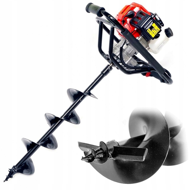 HECHT 52 WIERTNICA GLEBOWA SPALINOWA ŚWIDER DO ZIEMI + WIERTŁO 150mm GRATIS - OFICJALNY DYSTRYBUTOR - AUTORYZOWANY DEALER HECHT