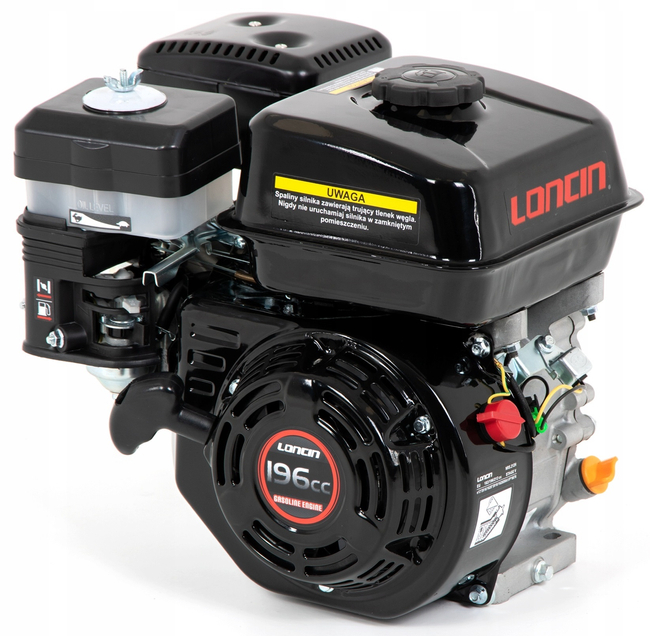 SILNIK LONCIN G200F-A-M SPALINOWY BENZYNOWY 6.5 KM WAŁ 20 mm LONCIN G200 FAM MOTOR HONDA GX160 ,GX200, B&S , BRIGGS& STRATTON - OFICJALNY DYSTRYBUTOR - AUTORYZOWANY DEALER LONCIN