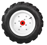 HECHT 000796 KOŁA POMOCNICZE 8'' 2 SZTUKI Z ZĘBNIKIEM UŁATWIAJĄCYM SKRĘCANIE KÓŁ DO GLEBOGRYZARKI HECHT 796 